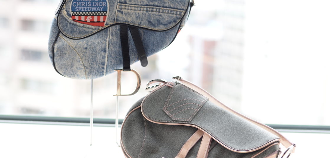 値下げ☆DIOR デニムサドルバッグ Dior クリスチャン ディオール  